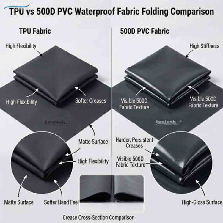 TPU واٹر پروف ڈفیل بیگ روایتی PVC ڈیزائنوں کے مقابلے میں فوائد