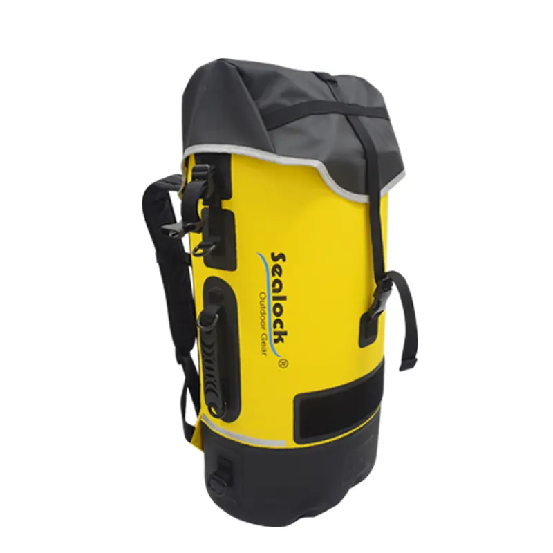 45L/55L/65L IPX8 واٹر پروف کیونگ بیگ قدرتی ربڑ کی مہر کے ساتھ